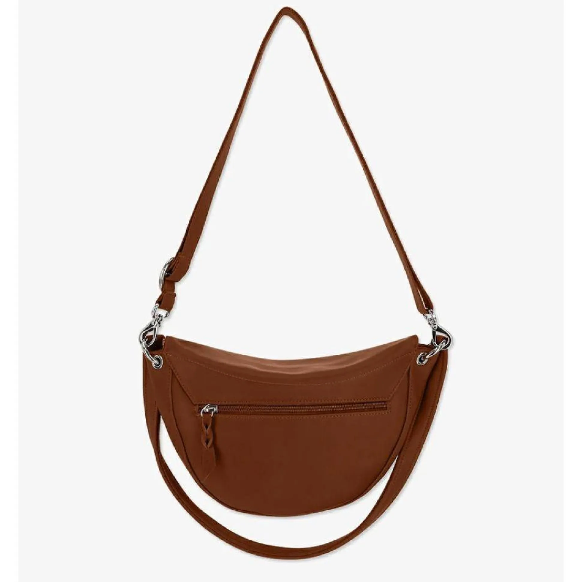 Les Ateliers Foures Sac bandouliere a rabat Compact en cuir*Femme Sacs Porté Épaule