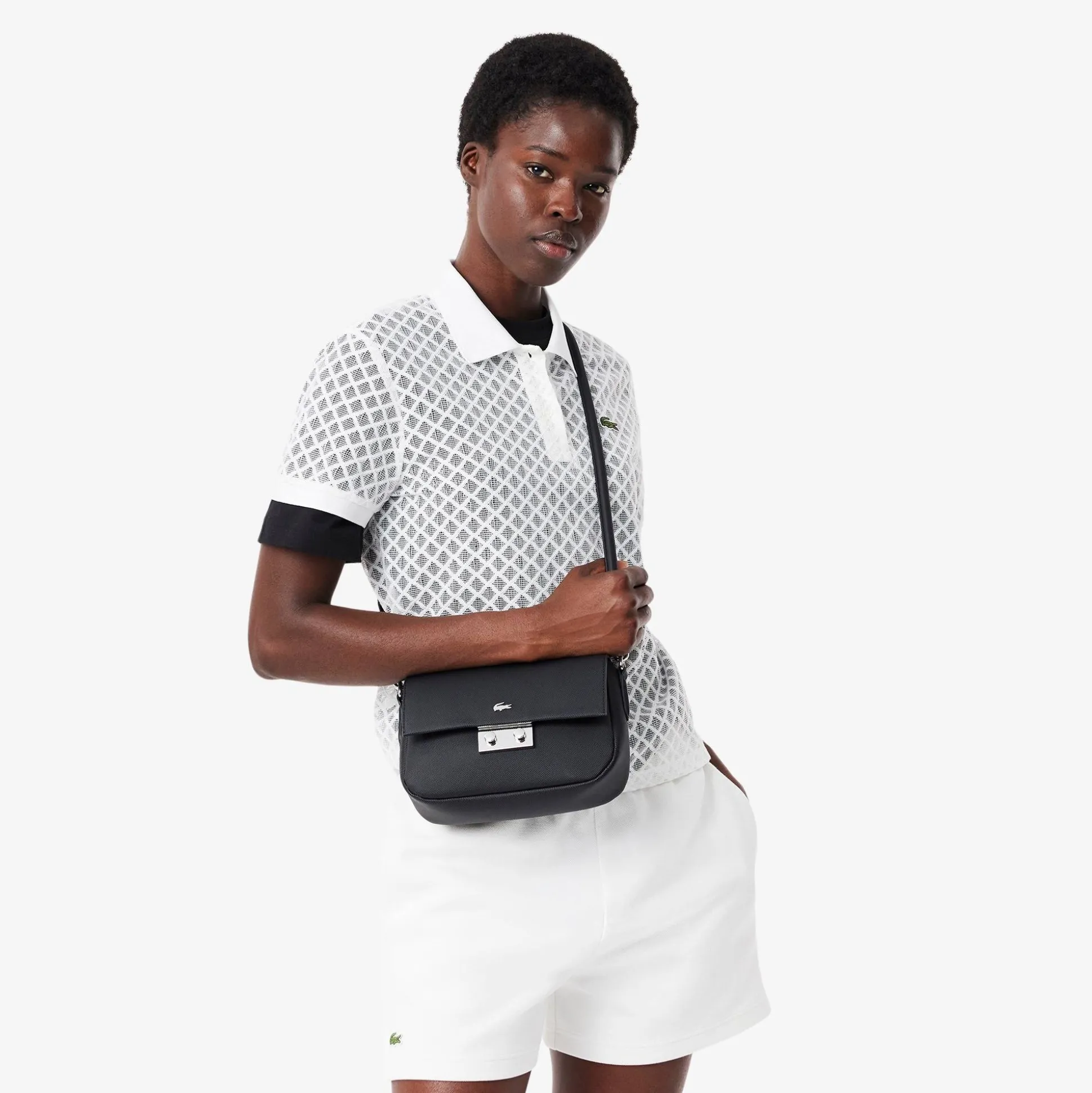 Lacoste Sac bandouliere a rabat Daily City*Femme Sacs Bandoulière