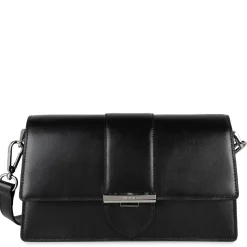 Lancaster Sac bandouliere a rabat en cuir lisse Paris Ily*Femme Sacs Bandoulière
