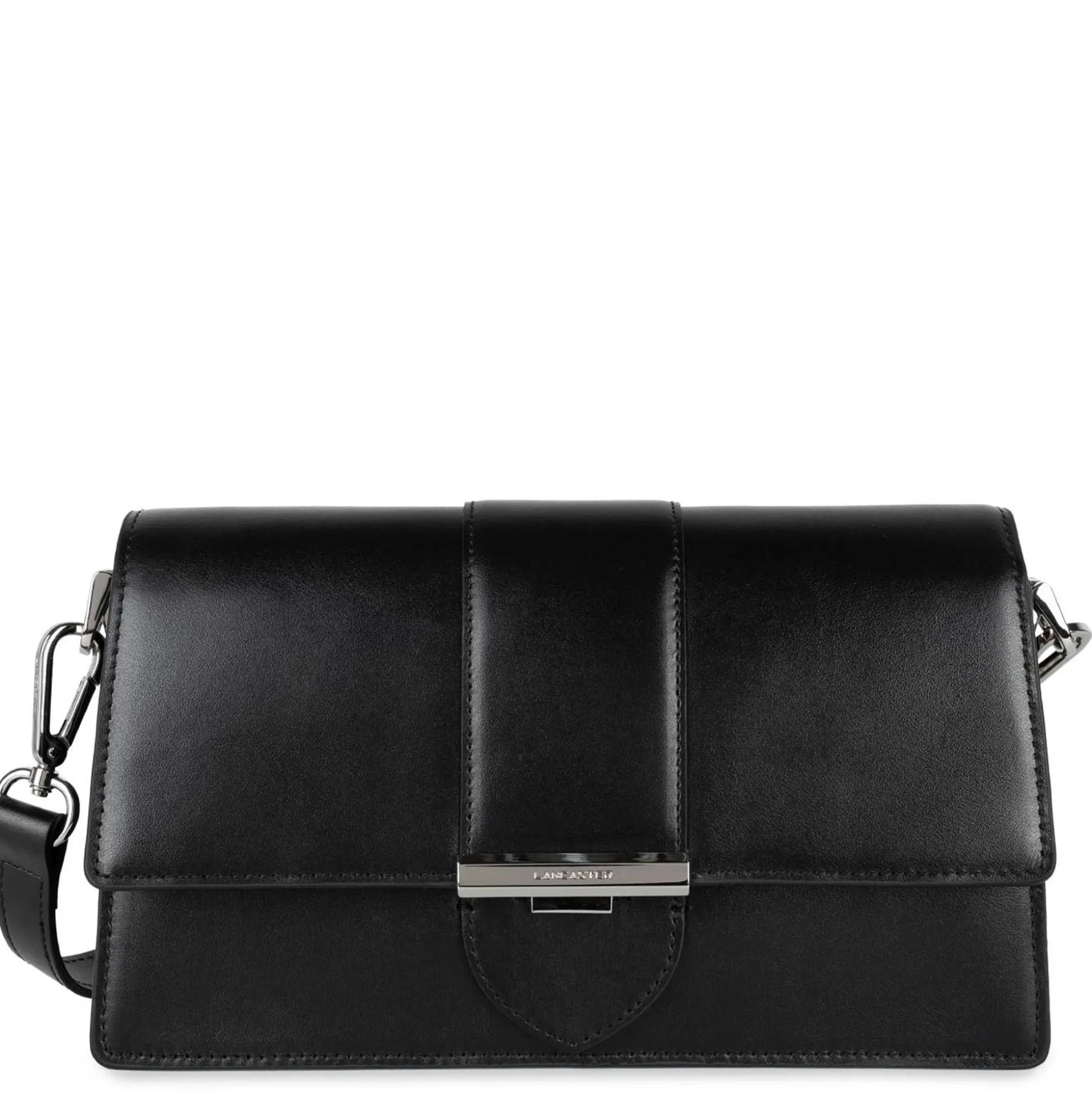 Lancaster Sac bandouliere a rabat en cuir lisse Paris Ily*Femme Sacs Bandoulière