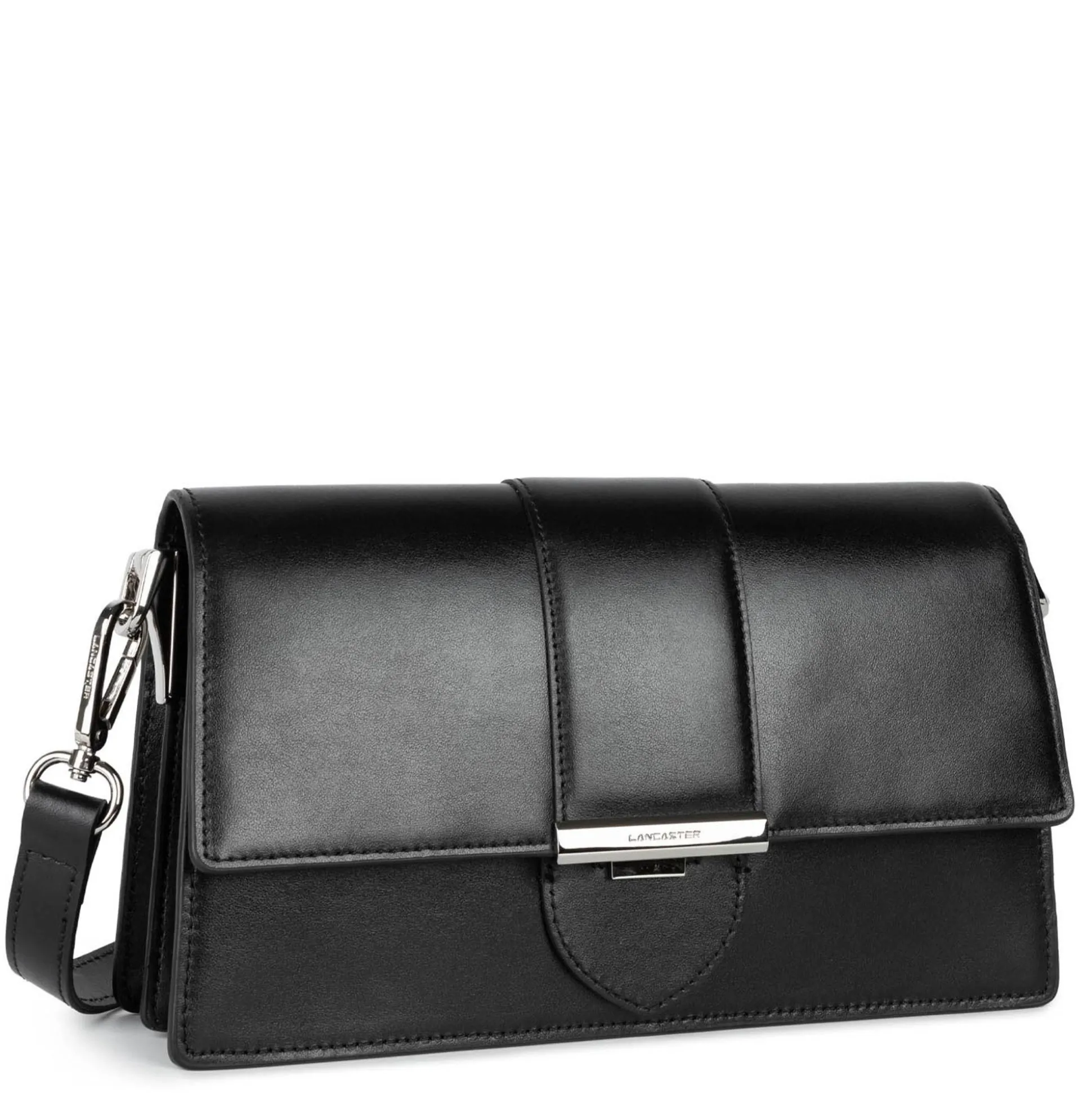 Lancaster Sac bandouliere a rabat en cuir lisse Paris Ily*Femme Sacs Bandoulière