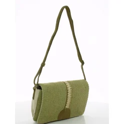Mila Louise Sac bandouliere a rabat Niny JT2 tisse*Femme Sacs Bandoulière