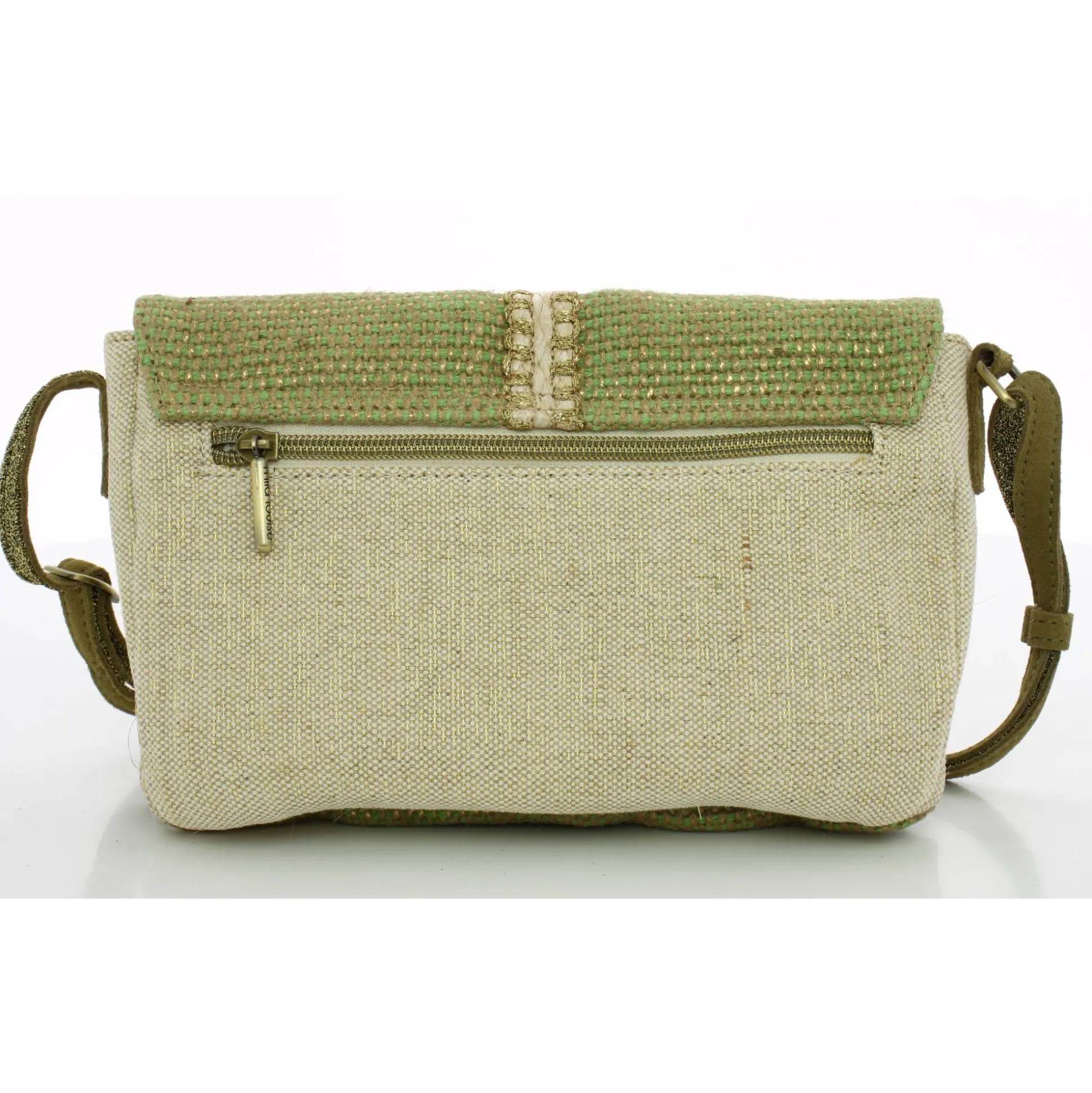 Mila Louise Sac bandouliere a rabat Niny JT2 tisse*Femme Sacs Bandoulière