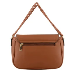 Francinel Sac bandouliere a rabat Naelle avec chaine*Femme Sacs Porté Épaule