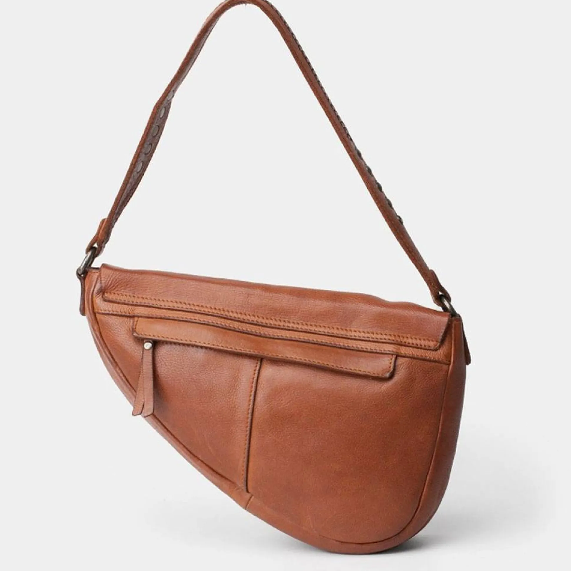 Biba Sac bandouliere asymetrique Taos en cuir*Femme Sacs Porté Épaule|Sacs Bandoulière