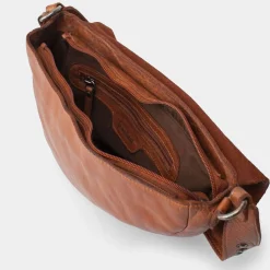 Biba Sac bandouliere asymetrique Taos en cuir*Femme Sacs Porté Épaule|Sacs Bandoulière