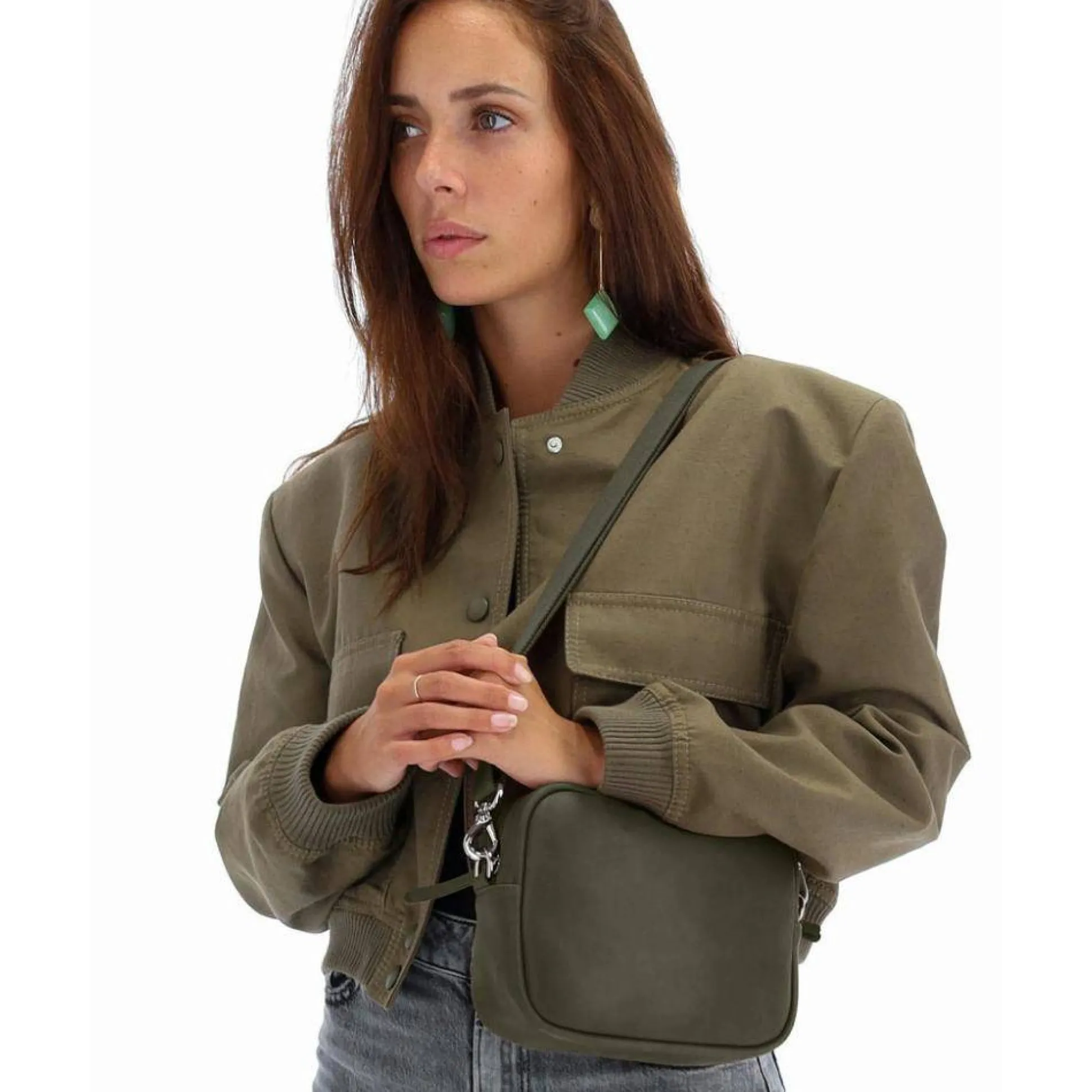 Les Ateliers Foures Sac bandouliere Aura Baroudeuse cuir*Femme Sacs Bandoulière