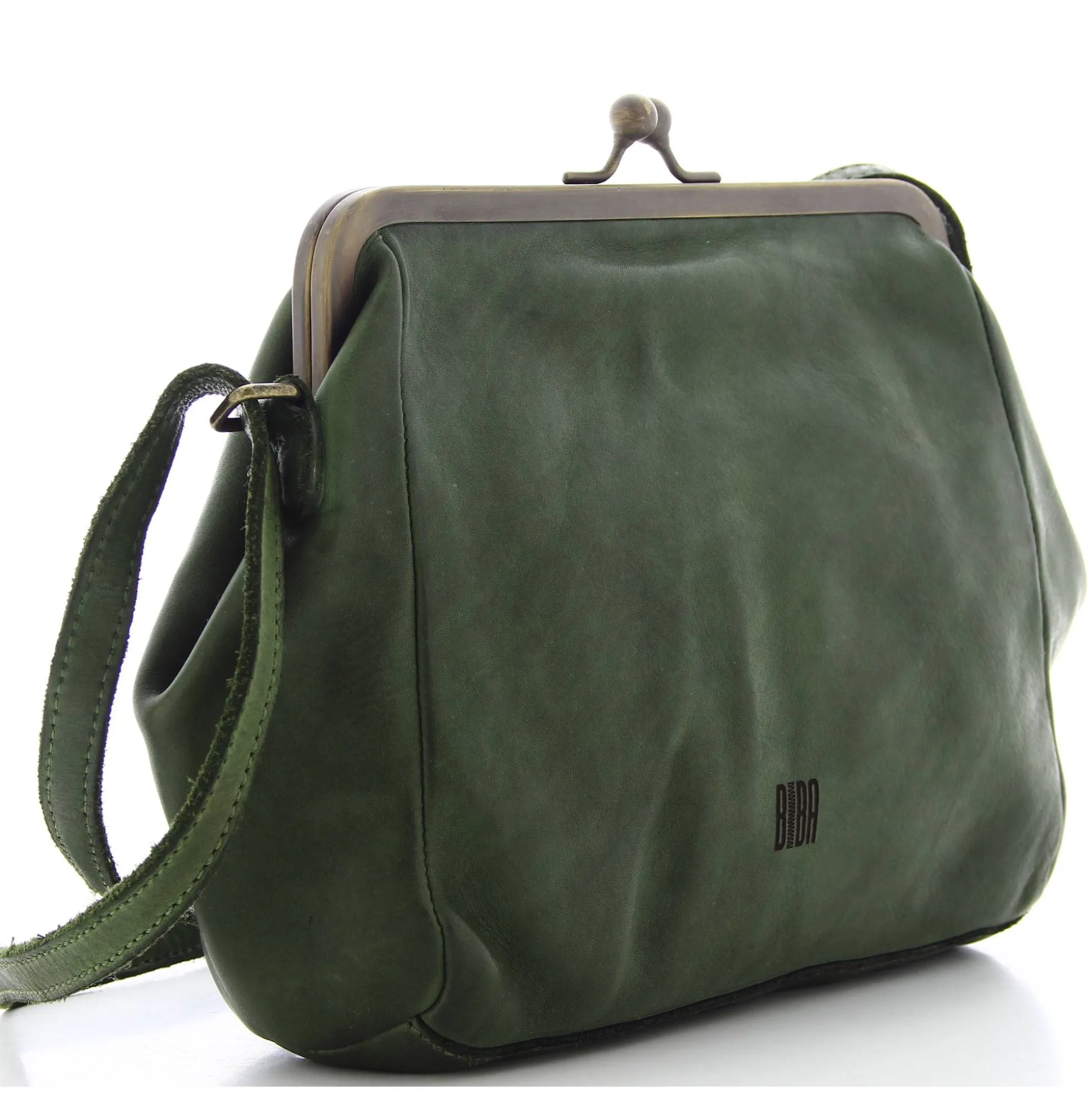 Biba Sac bandouliere Boston en cuir avec fermoir*Femme Sacs Bandoulière