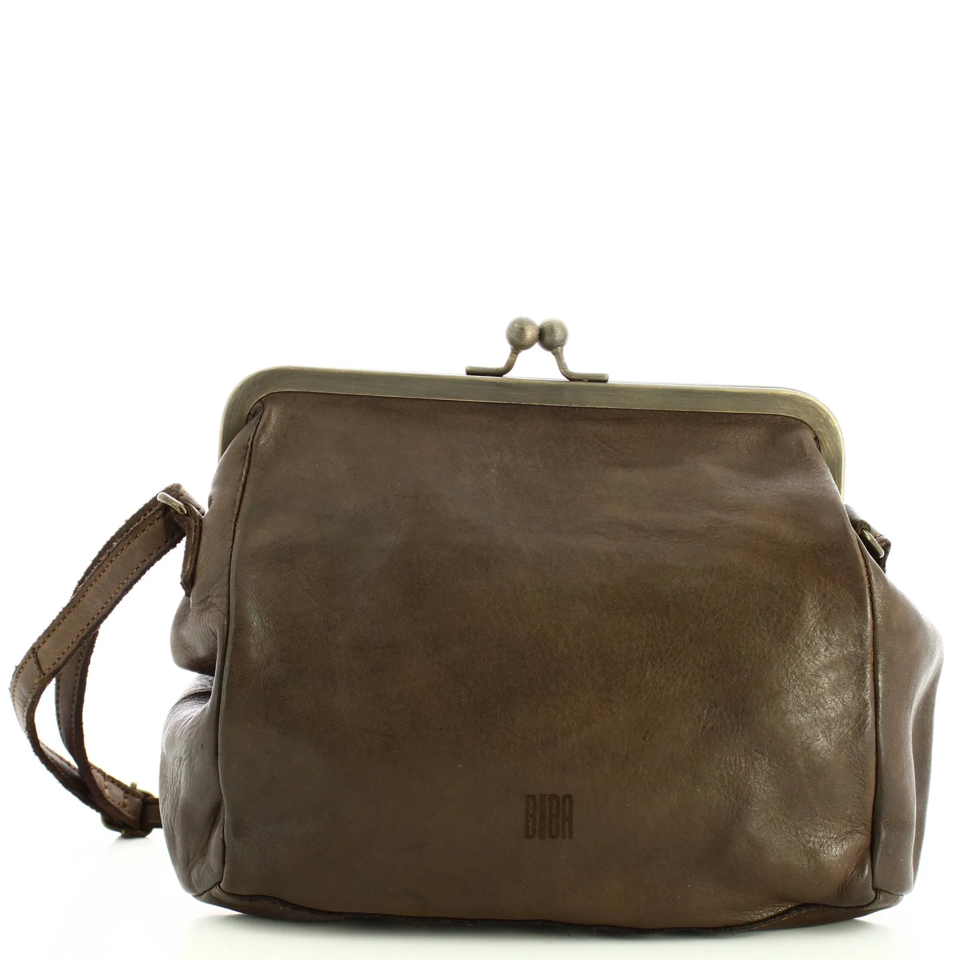 Biba Sac bandouliere Boston en cuir avec fermoir*Femme Sacs Bandoulière