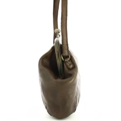 Biba Sac bandouliere Boston en cuir avec fermoir*Femme Sacs Bandoulière