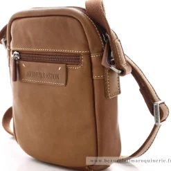 Arthur Aston Sac bandouliere en cuir de vachette Johany*Homme Sacoches Homme
