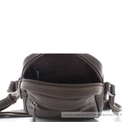 Arthur Aston Sac bandouliere en cuir de vachette Johany*Homme Sacoches Homme