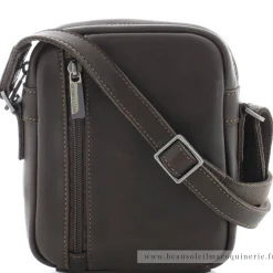 Arthur Aston Sac bandouliere en cuir de vachette Johany*Homme Sacoches Homme