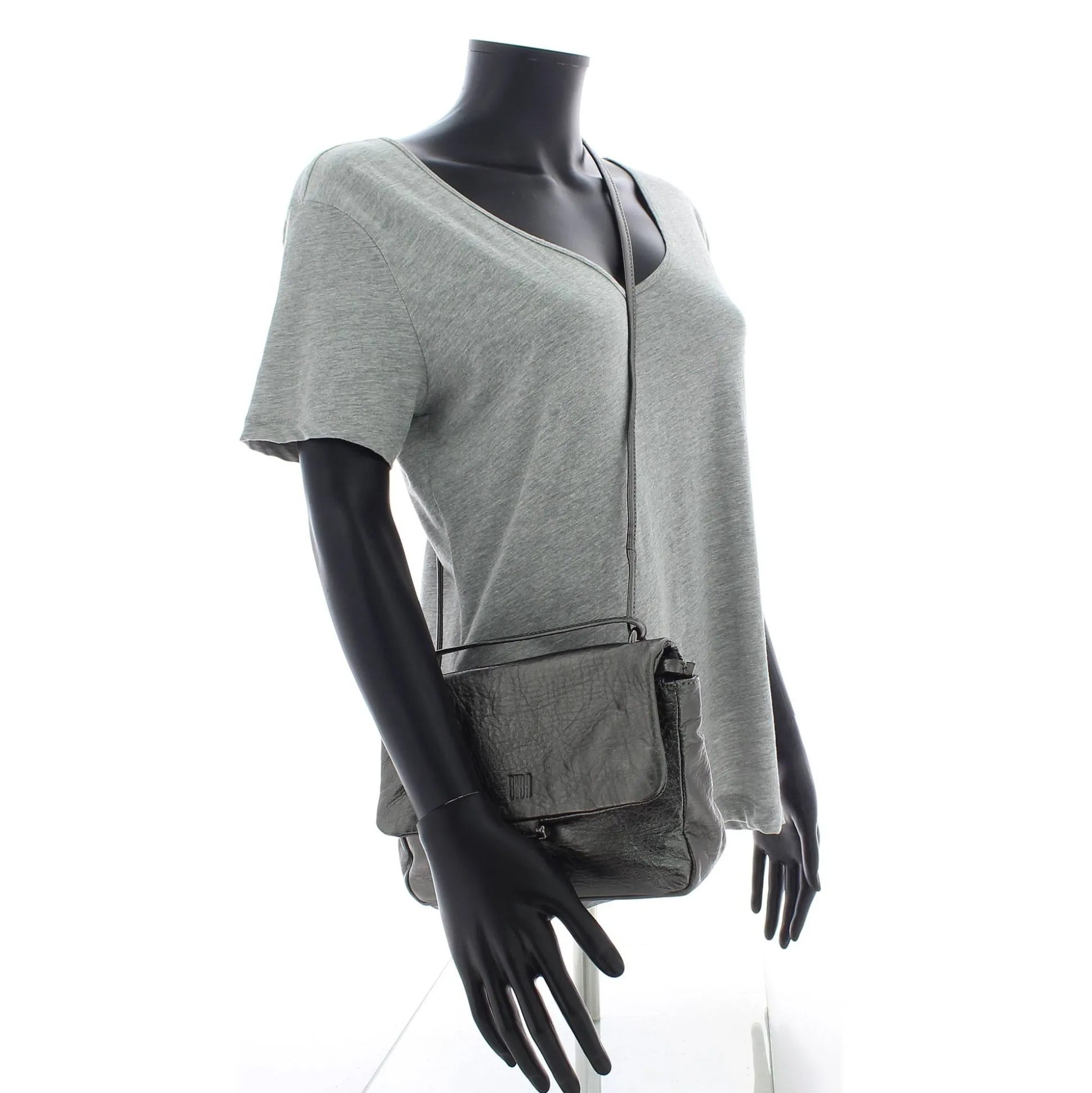 Biba Sac bandouliere en cuir Elisabeth a rabat*Femme Sacs Bandoulière