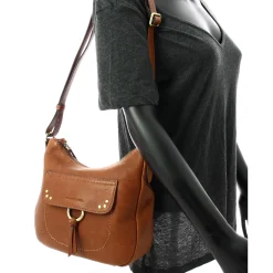 Francinel Sac bandouliere Enola zippe a clous*Femme Sacs Bandoulière