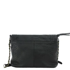 Pieces Sac bandouliere Felizia a rabat en cuir*Femme Sacs Bandoulière
