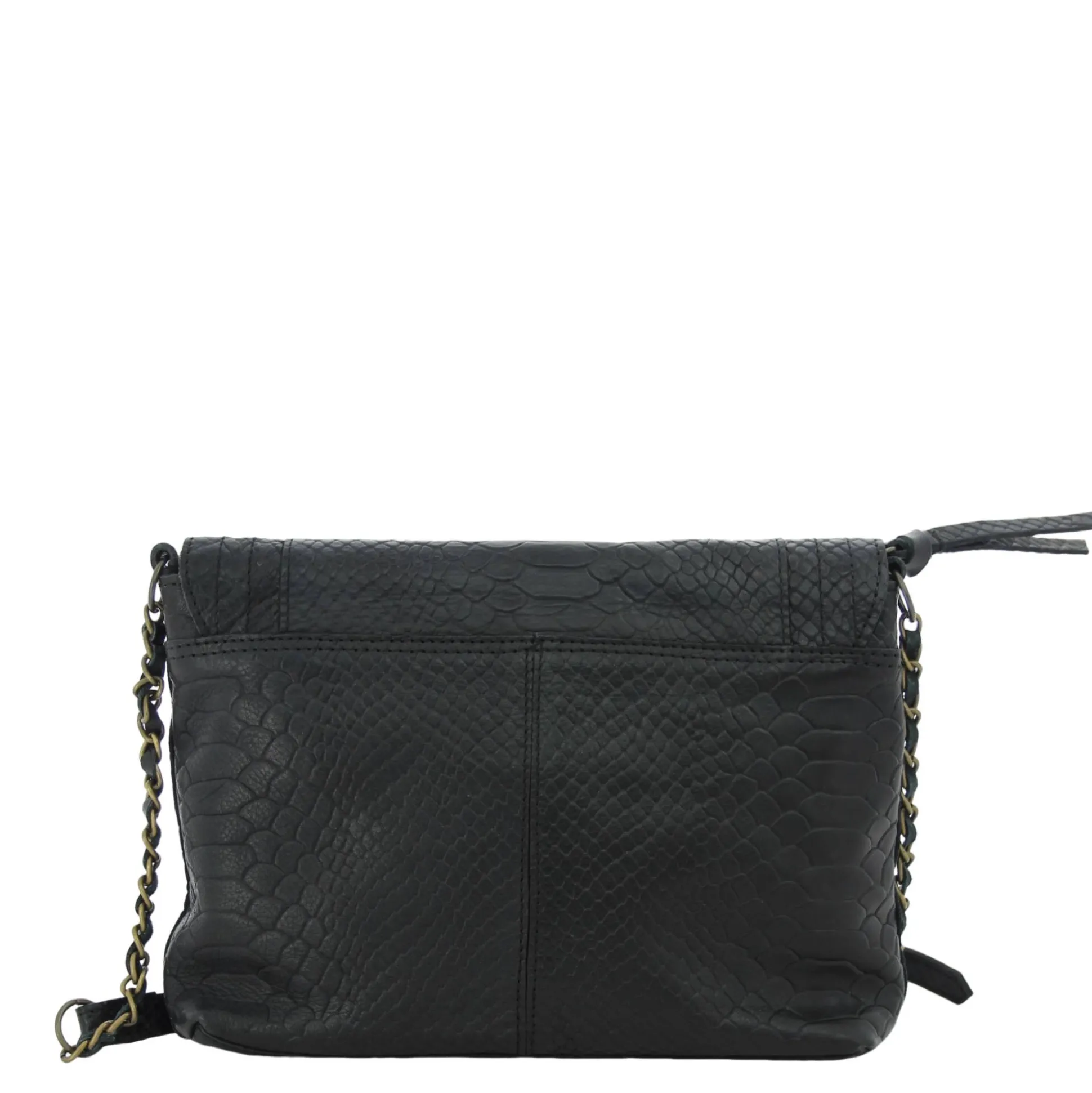 Pieces Sac bandouliere Felizia a rabat en cuir*Femme Sacs Bandoulière