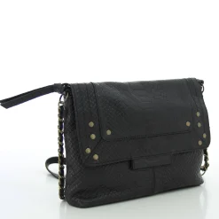 Pieces Sac bandouliere Felizia a rabat en cuir*Femme Sacs Bandoulière