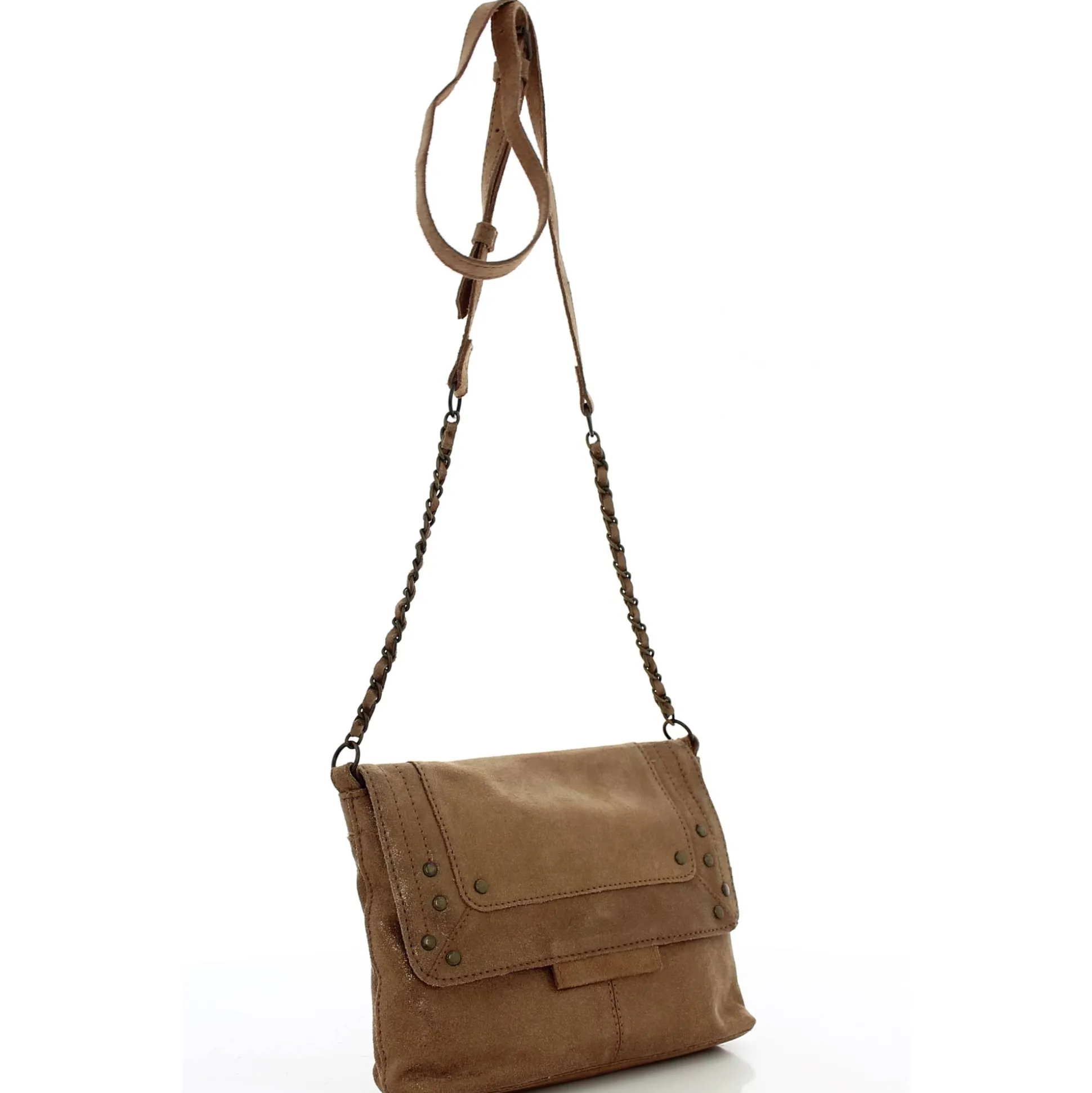 Pieces Sac bandouliere Felizia cuir a rabat*Femme Sacs Bandoulière