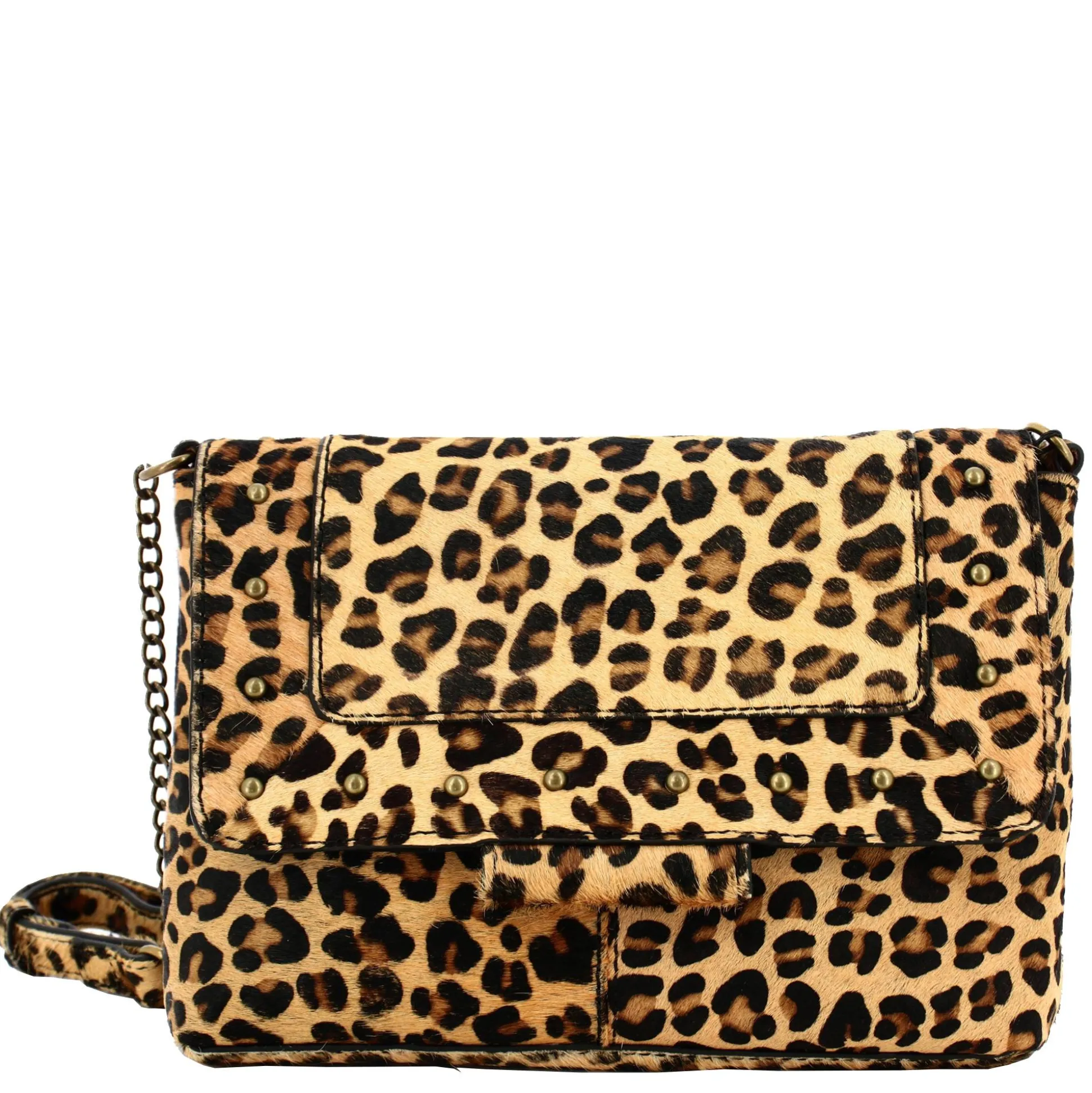Pieces Sac bandouliere Feliziora cuir facon leopard*Femme Sacs Bandoulière