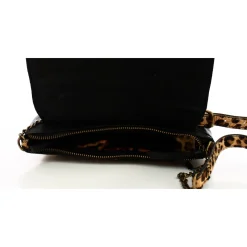 Pieces Sac bandouliere Feliziora cuir facon leopard*Femme Sacs Bandoulière