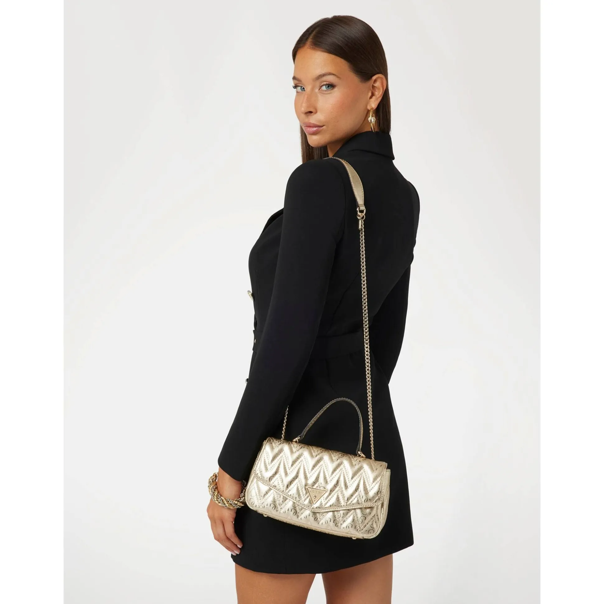 Guess Sac bandouliere irise Adelard a rabat*Femme Sacs Bandoulière