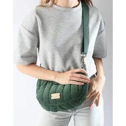 Woomen Sac bandouliere Ixora velours cotele*Femme Sacs Bandoulière
