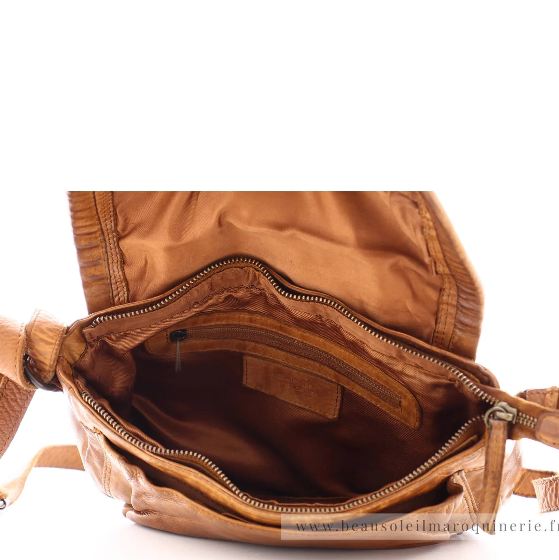 Gianni Conti Sac bandouliere Katrin a rabat en cuir*Femme Sacs Bandoulière