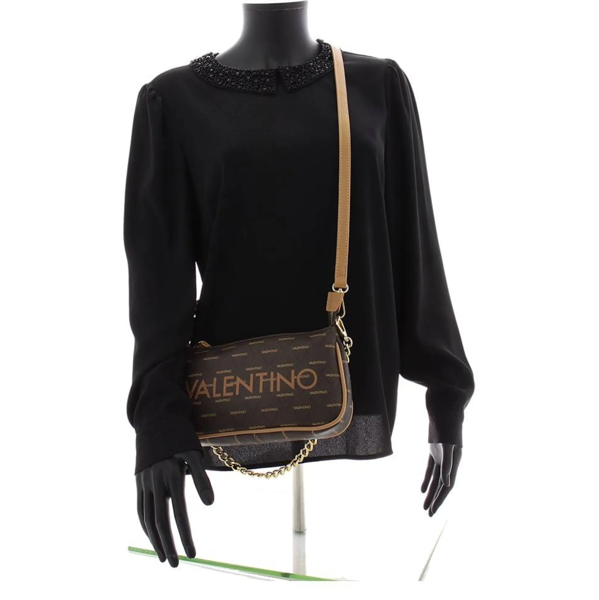 Valentino Bags Sac bandouliere Liuto imprime logo*Femme Sacs Bandoulière
