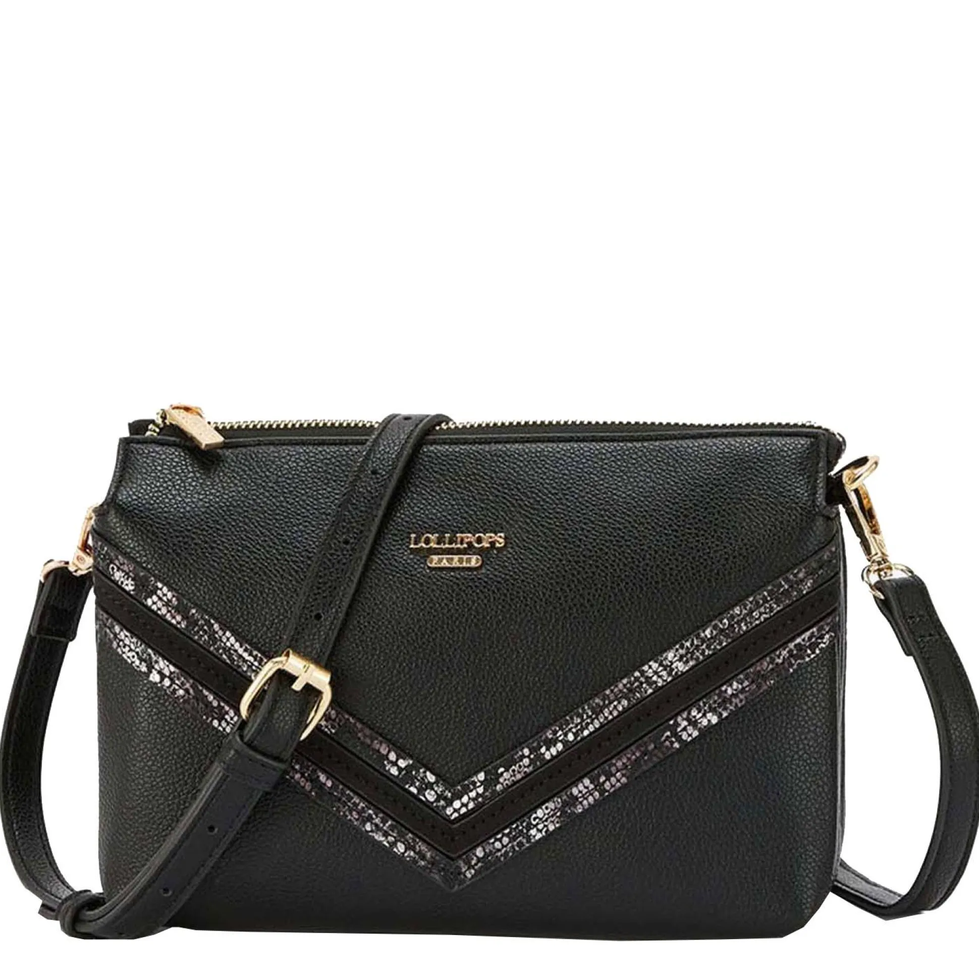 Lollipops Sac bandouliere M multipocket effet graine Ostuni*Femme Sacs Bandoulière