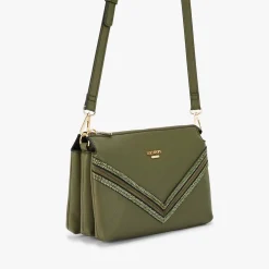 Lollipops Sac bandouliere M multipocket effet graine Ostuni*Femme Sacs Bandoulière