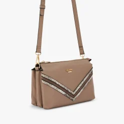 Lollipops Sac bandouliere M multipocket effet graine Ostuni*Femme Sacs Bandoulière