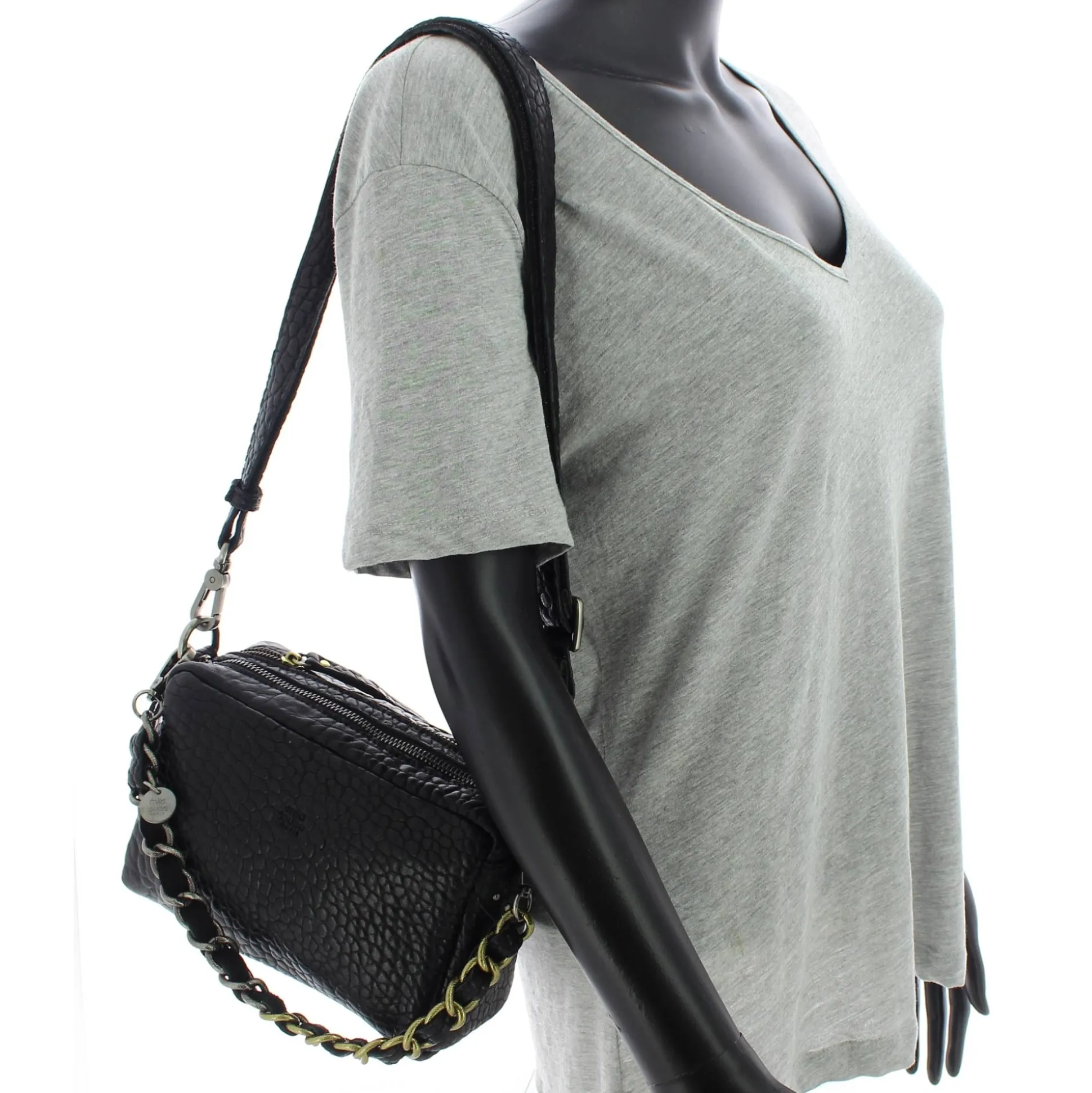 Mila Louise Sac bandouliere Mama E cuir bubble*Femme Sacs Bandoulière