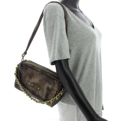 Mila Louise Sac bandouliere Mama PT3 facon python*Femme Sacs Bandoulière