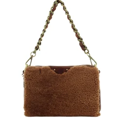 Mila Louise Sac bandouliere Mama TVX effet mouton*Femme Sacs Bandoulière