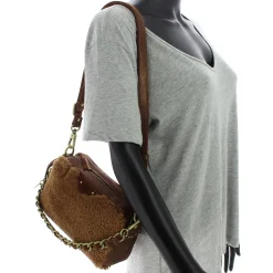 Mila Louise Sac bandouliere Mama TVX effet mouton*Femme Sacs Bandoulière