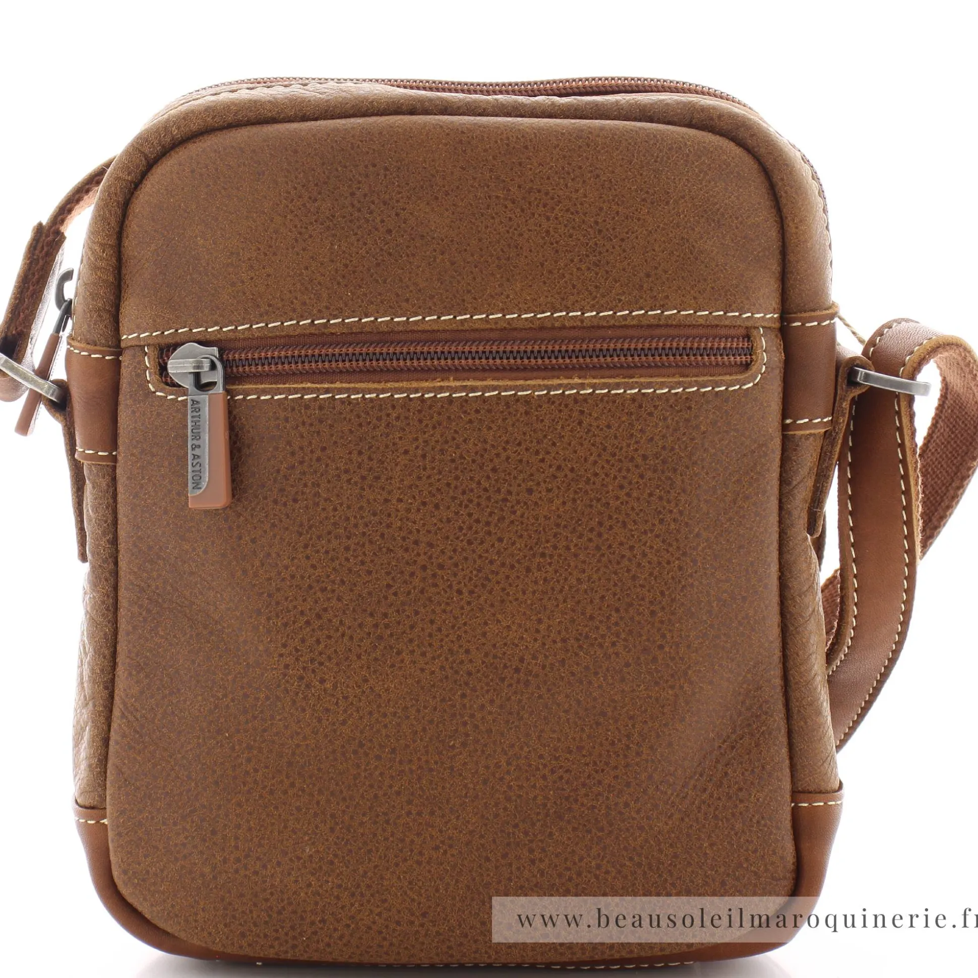 Arthur Aston Sac bandouliere Marco en cuir de vachette*Homme Sacoches Homme