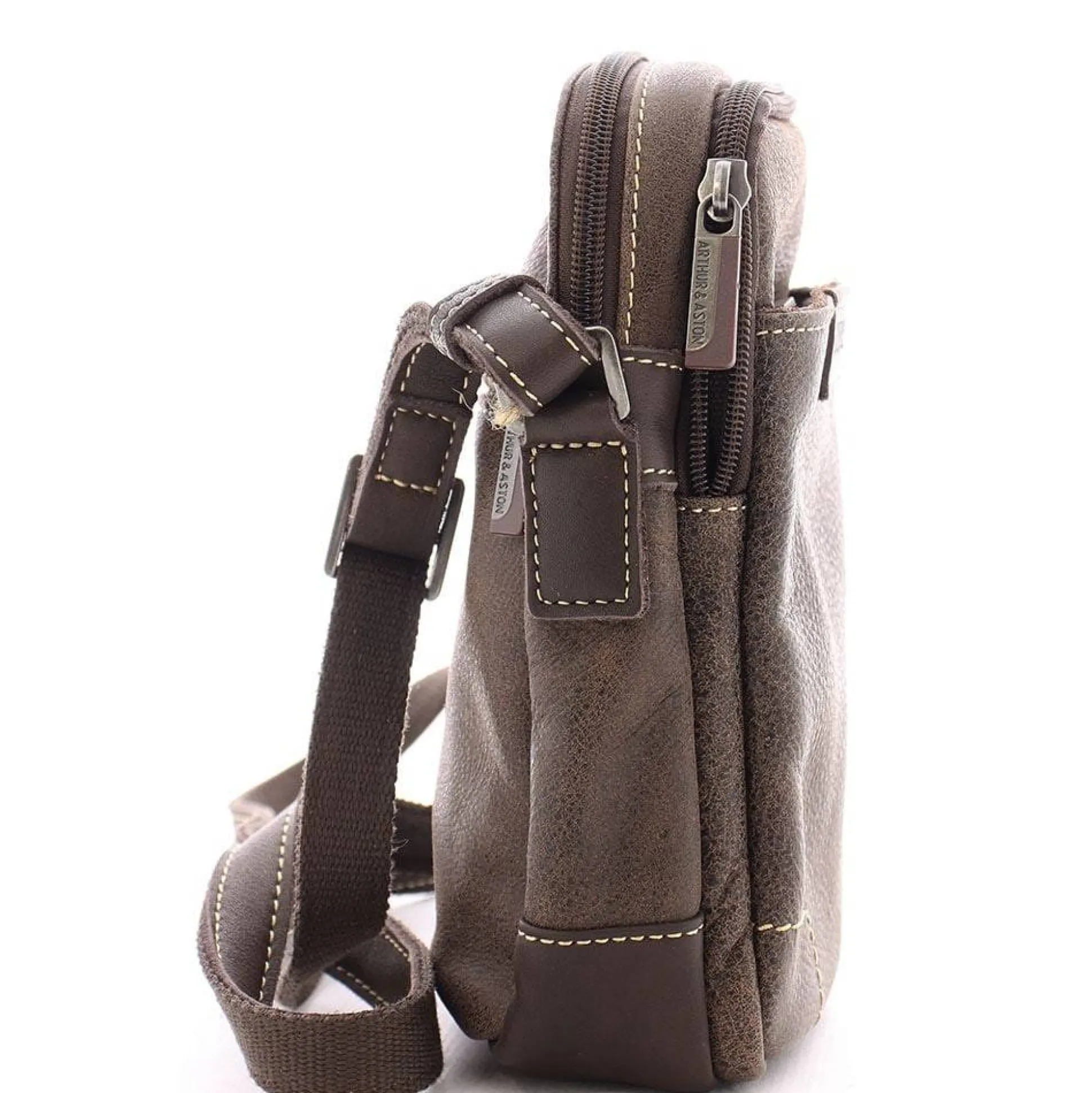 Arthur Aston Sac bandouliere Marco en cuir de vachette*Homme Sacoches Homme