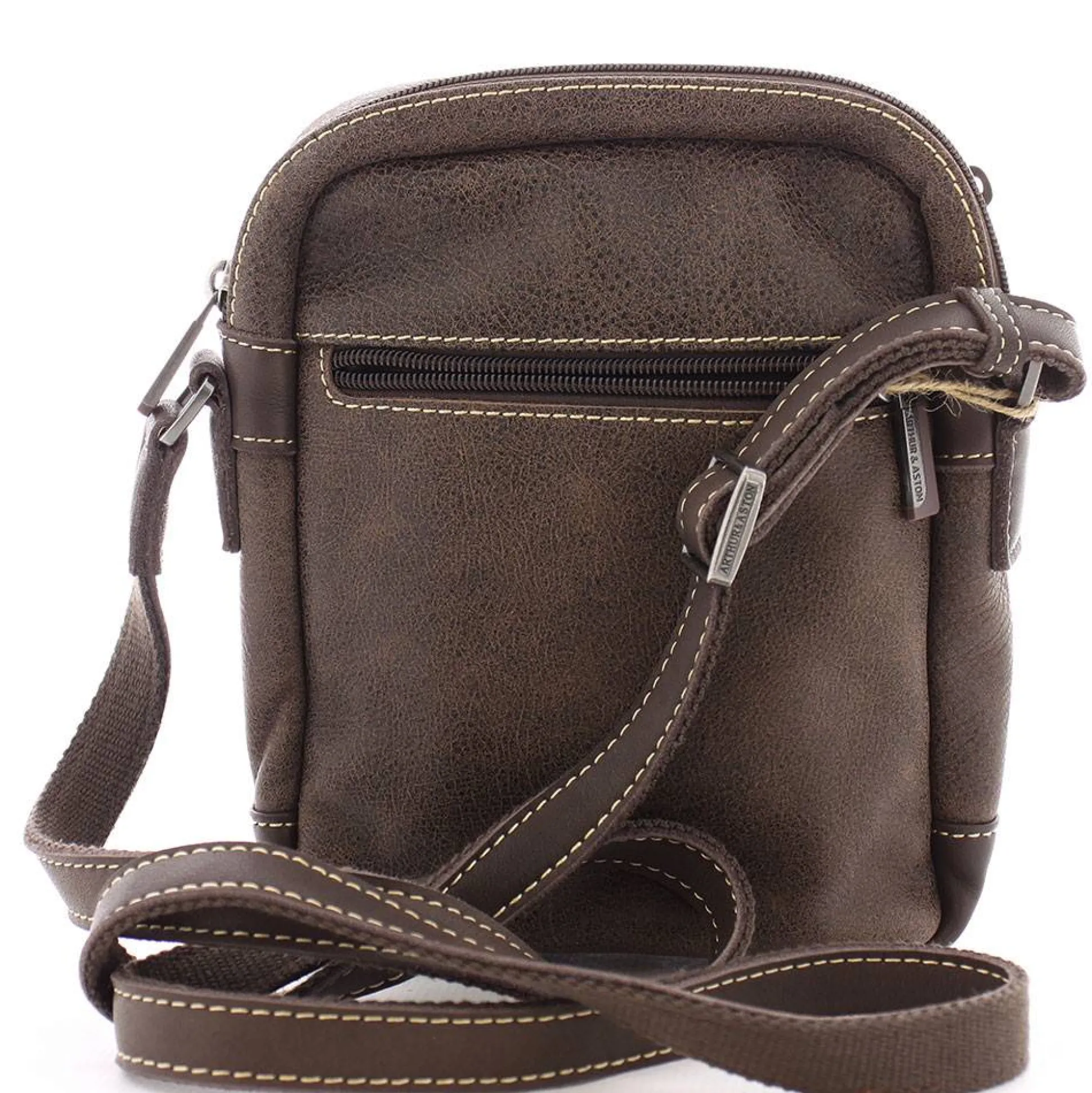 Arthur Aston Sac bandouliere Marco en cuir de vachette*Homme Sacoches Homme