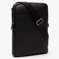 Lacoste Sac bandouliere moyen en similicuir Gael*Homme Sacoches Homme