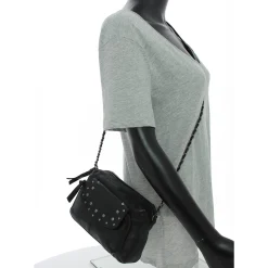 Pieces Sac bandouliere Nadja poche cloutee*Femme Sacs Bandoulière