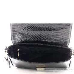 Mac Douglas Sac bandouliere rabat facon python Kiribati Bryan*Femme Sacs Bandoulière