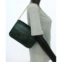 Mac Douglas Sac bandouliere rabat facon python Kiribati Bryan*Femme Sacs Bandoulière