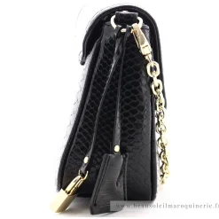 Mac Douglas Sac bandouliere rabat facon python Kiribati Bryan*Femme Sacs Bandoulière
