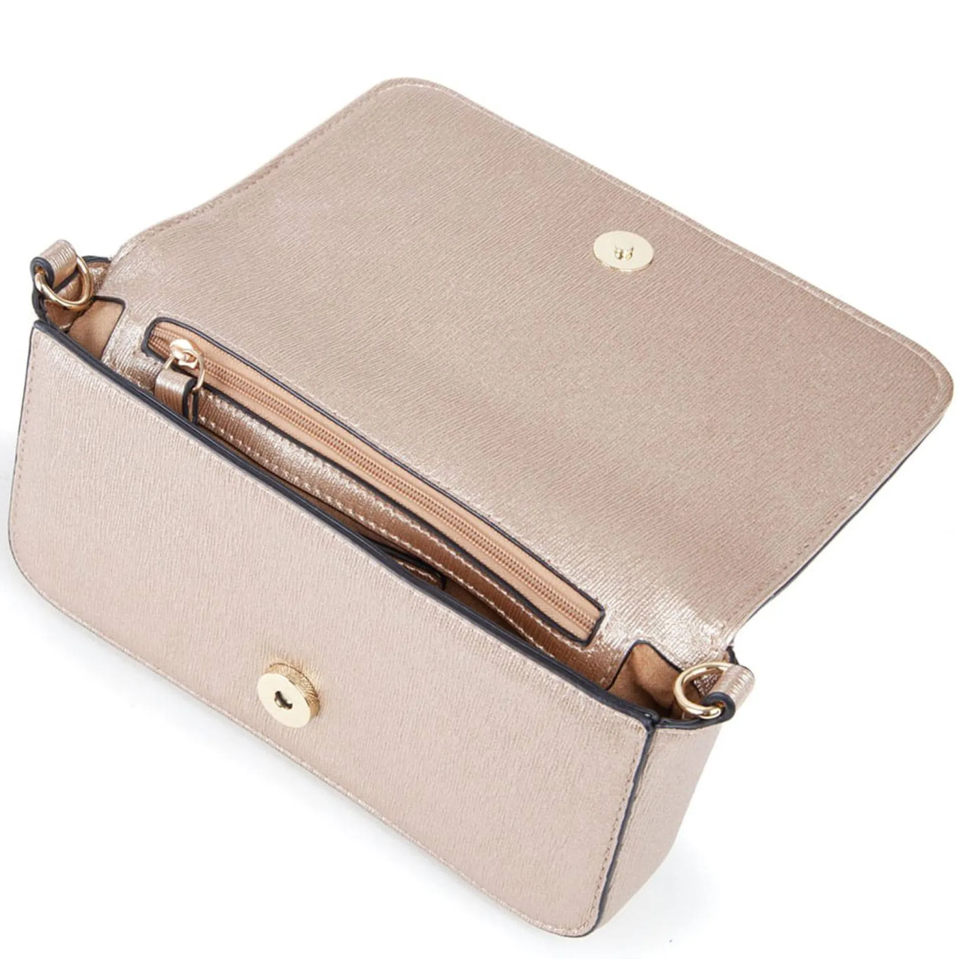 Valentino Bags Sac bandouliere rabat metallise chainette Materia*Femme Sacs Bandoulière