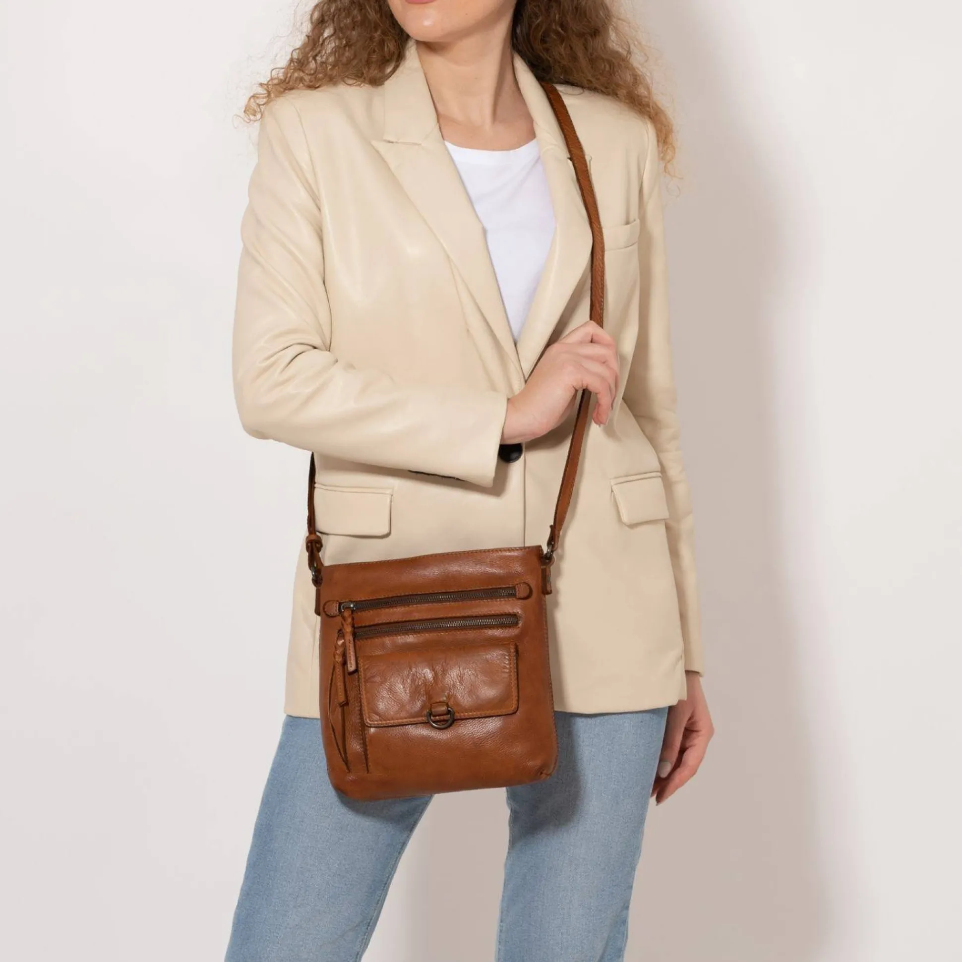 Gianni Conti Sac bandouliere Rebecca en cuir*Femme Sacs Bandoulière