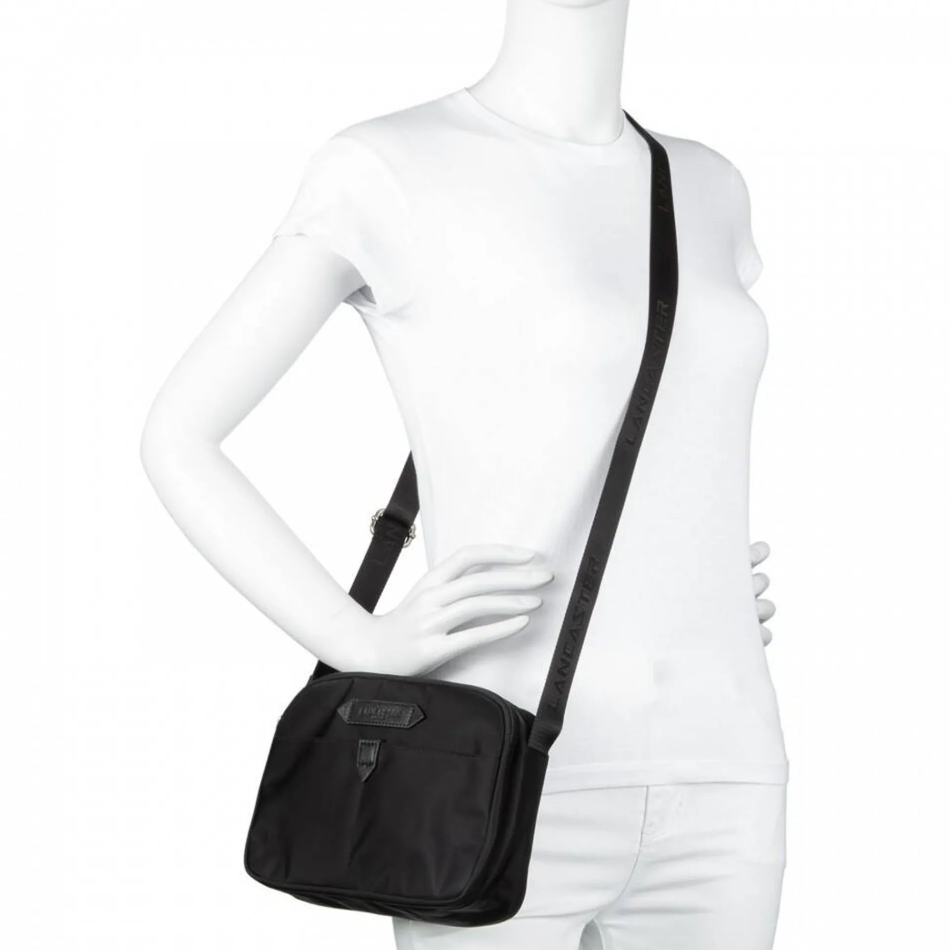 Lancaster Sac bandouliere reporter Basic et Sport*Femme Sacs Bandoulière