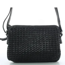 Biba Sac bandouliere tresse Moab zippe en cuir*Femme Sacs Bandoulière