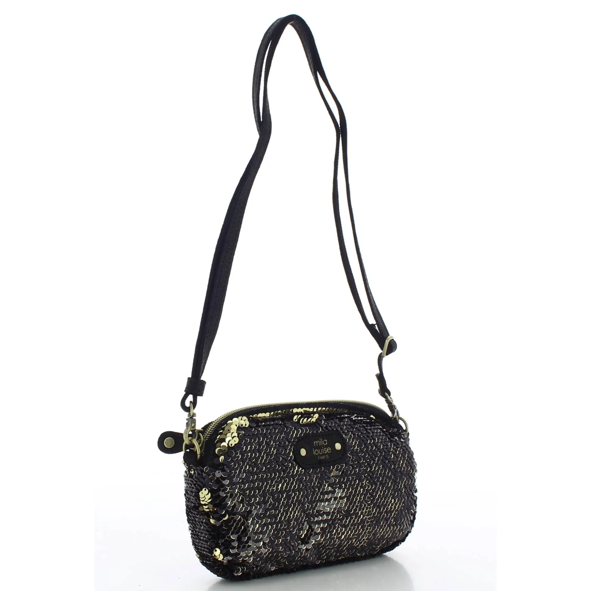 Mila Louise Sac bandouliere Trotty SC7 sequins*Femme Sacs Bandoulière