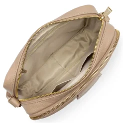 Lancaster Sac bandouliere zippe Dune*Femme Sacs Bandoulière